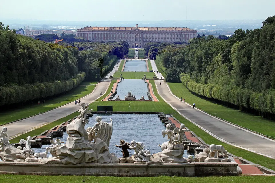 La Reggia di Caserta e le fontane del parco